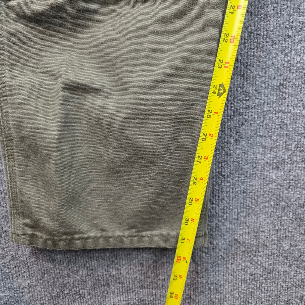 VTG Carhartt B136 MOS Dungaree‎ Fit Men's Work Pants 38x32 Double Knee Carpenter - Picture 9 of 11